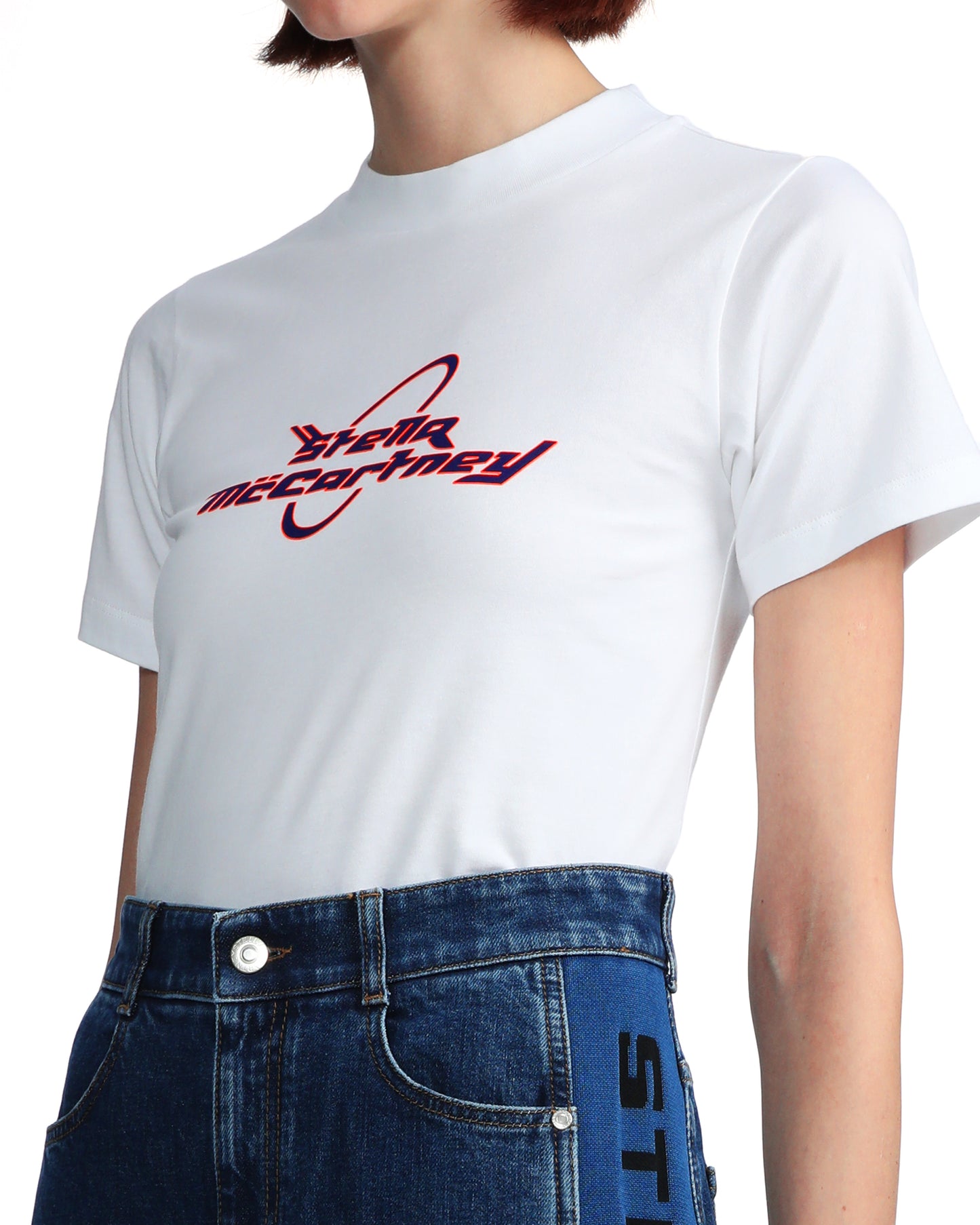 STELLA MCCARTNEY graphic logo tee shirt