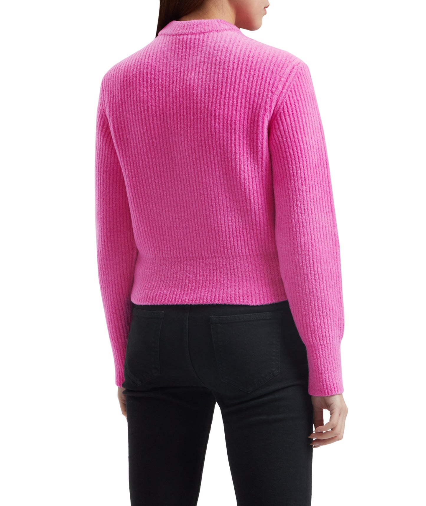 T BY ALEXANDER WANG Cropped ribbed sweater