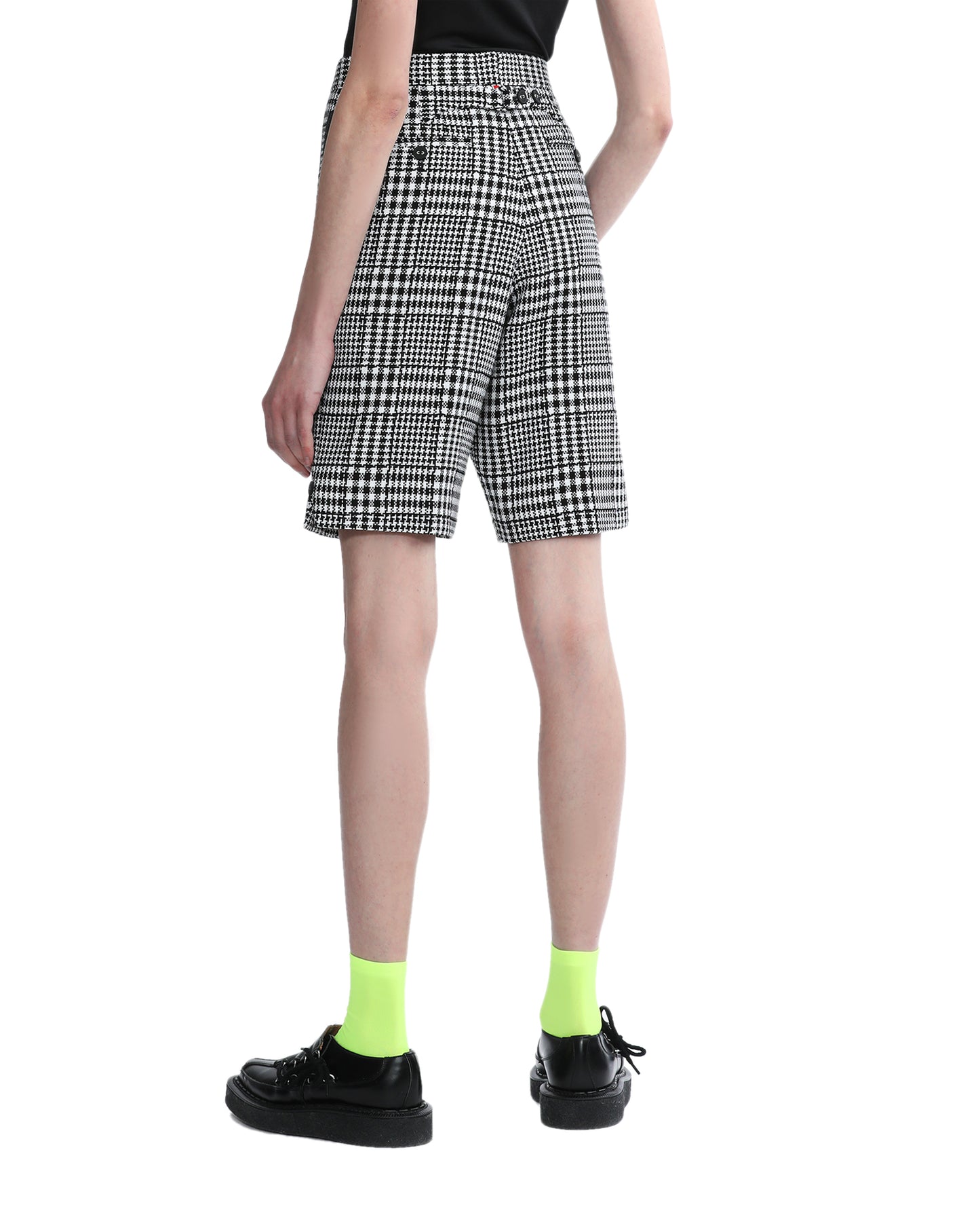 THOM BROWNE Gingham tweed shorts