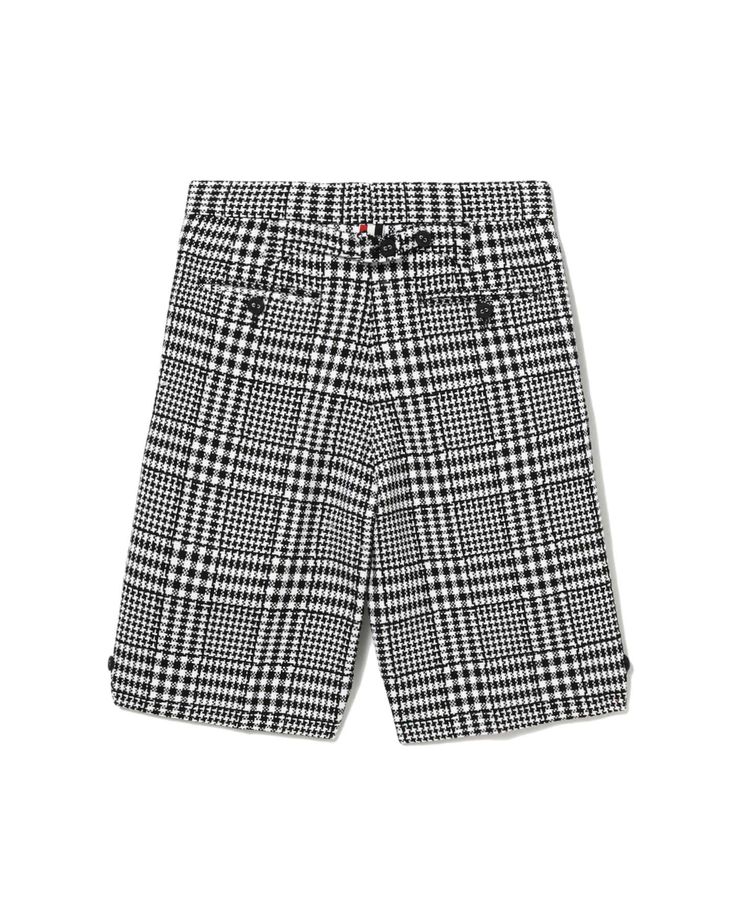 THOM BROWNE Gingham tweed shorts