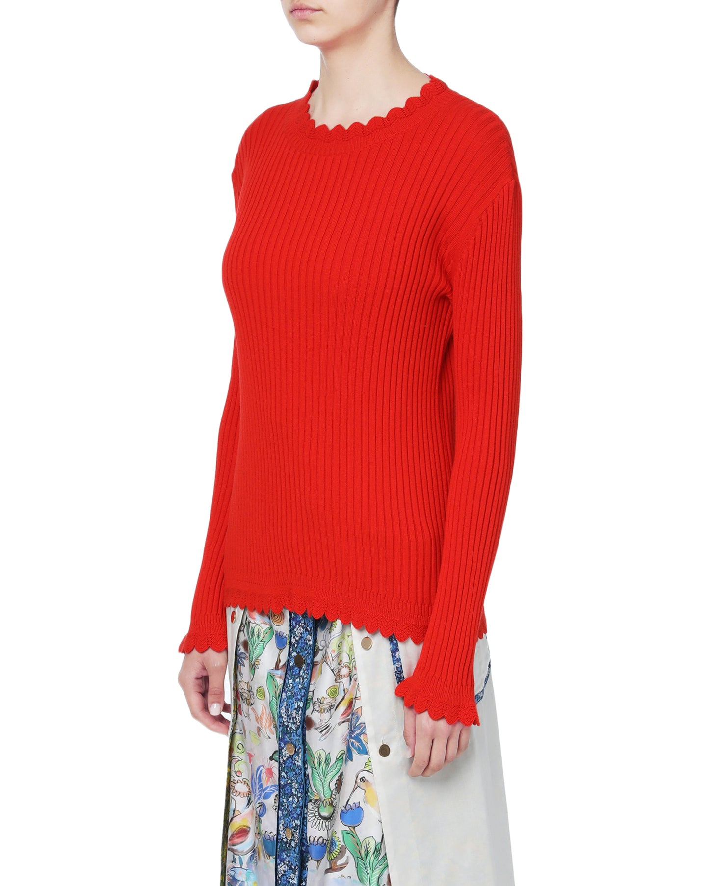 TSUMORI CHISATO Ribbed sweater