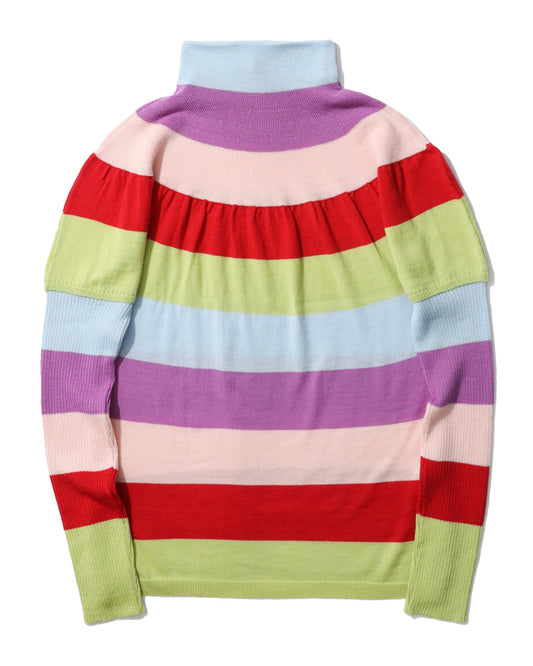 TSUMORI CHISATO Stripe knit sweater