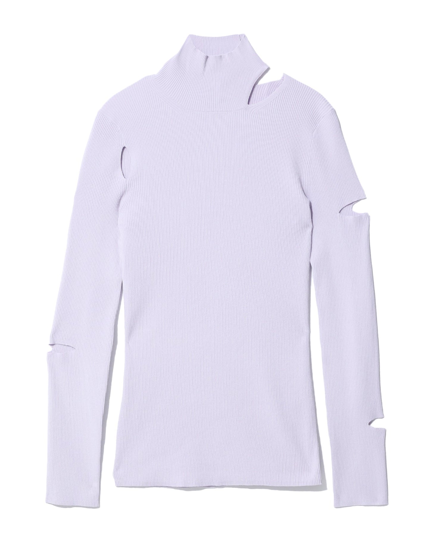 TIBI Cut-out turtleneck top