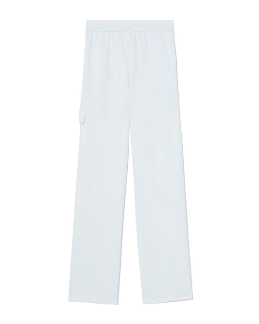 TIBI Active knit wide leg pull on pants