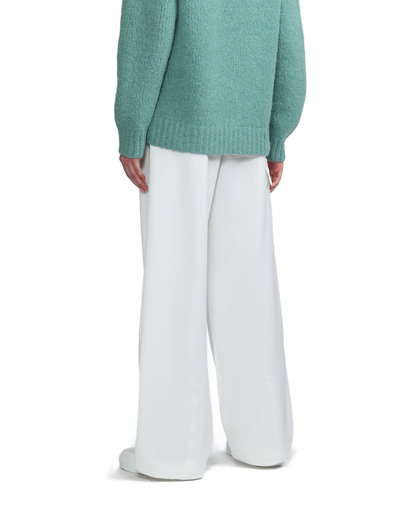 TIBI Active knit wide leg pull on pants