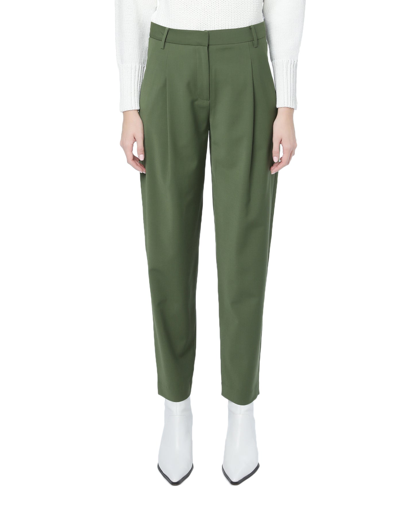 TIBI Pleated front trousers