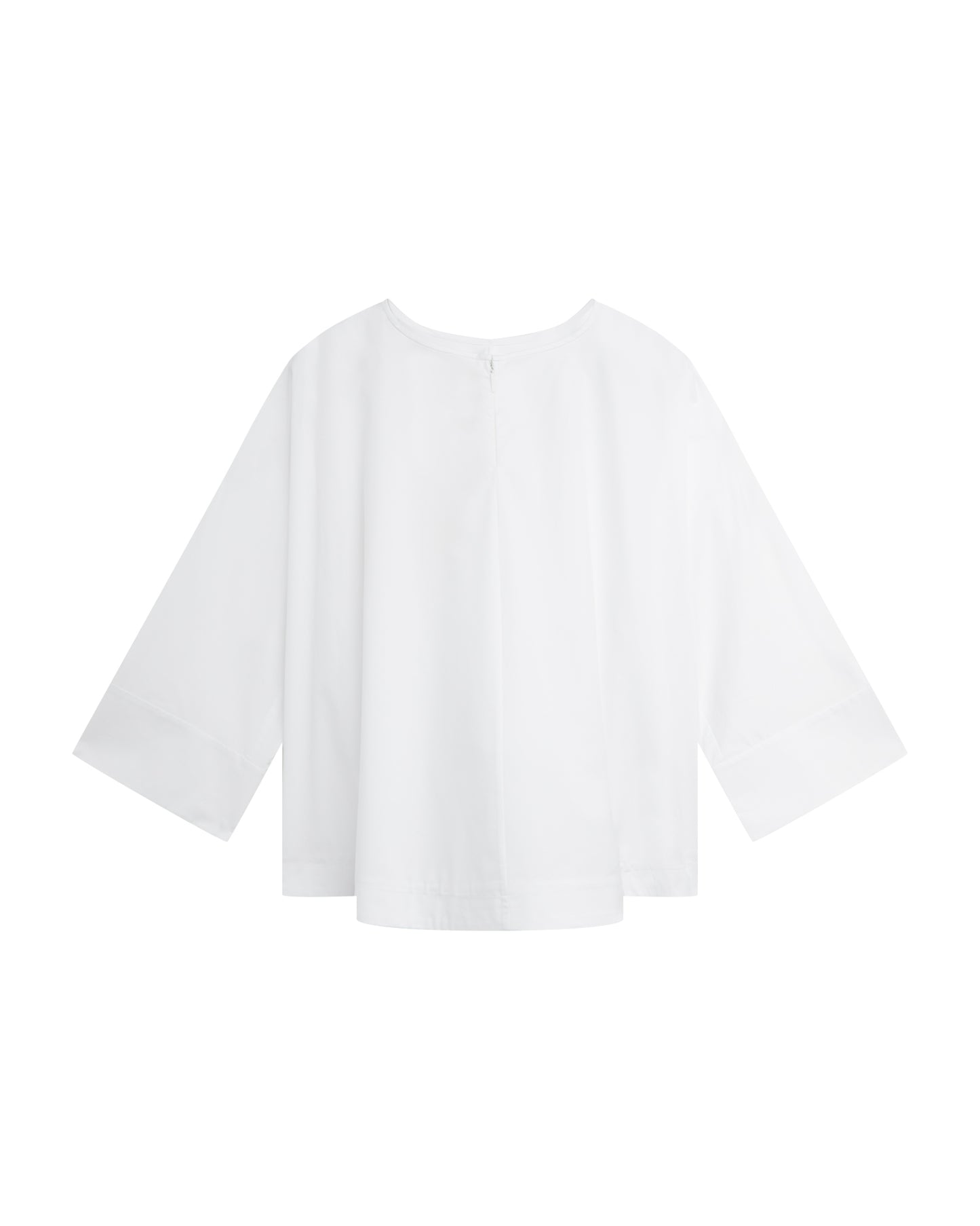 TIBI Eco poplin sculpted top