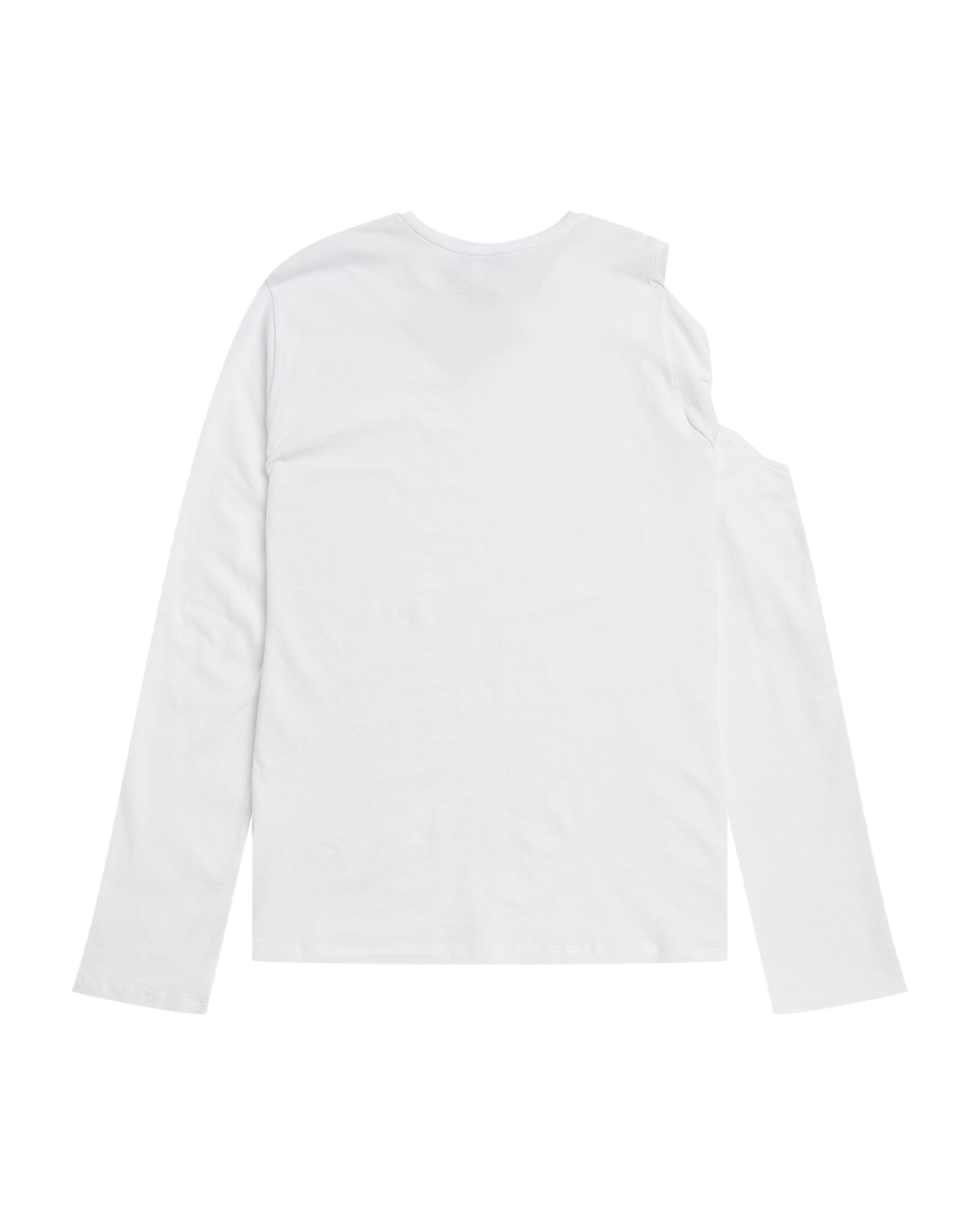 TIBI Long sleeve cut-out tee