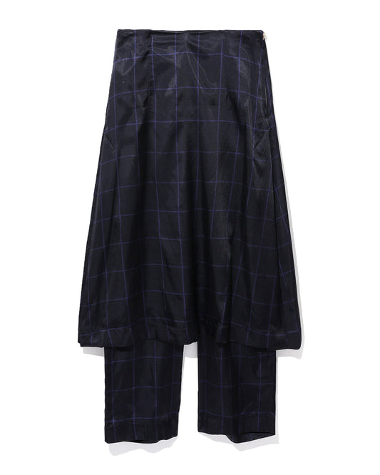 TOGA ARCHIVES Plaid layered pants