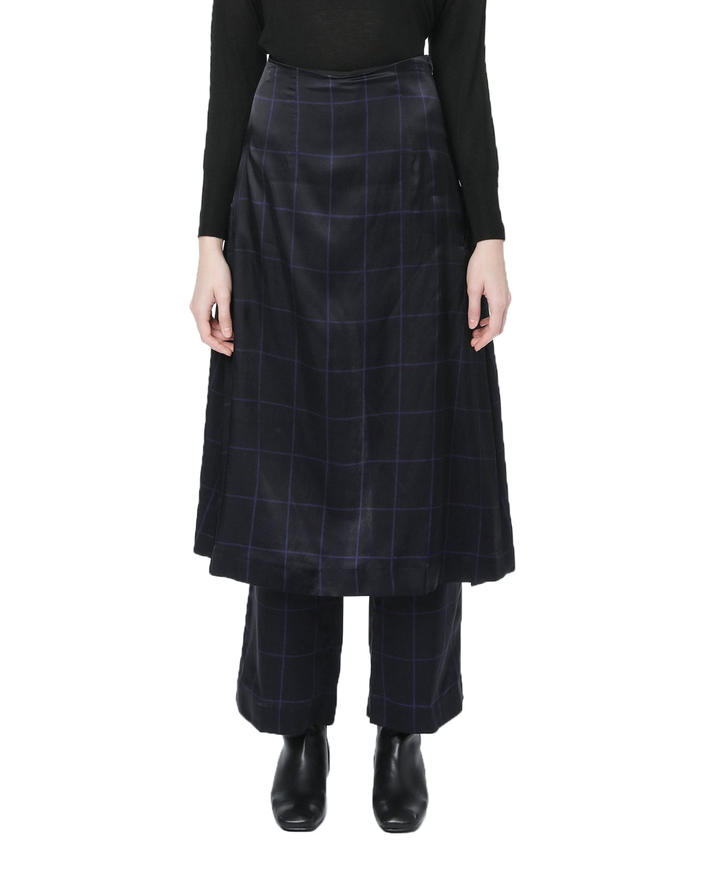 TOGA ARCHIVES Plaid layered pants