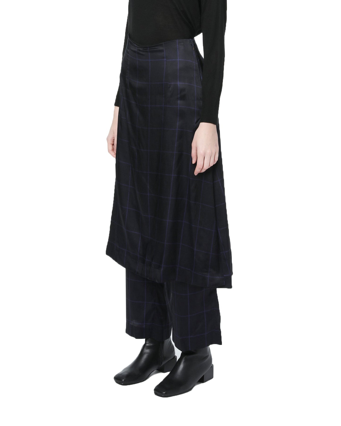 TOGA ARCHIVES Plaid layered pants