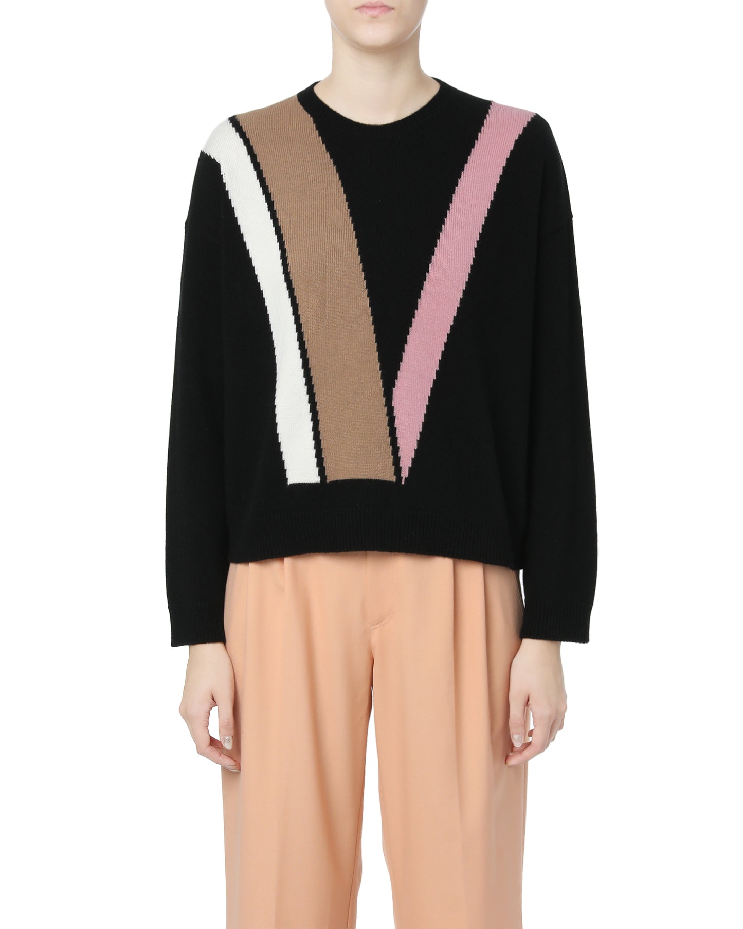 VALENTINOV stripe sweater