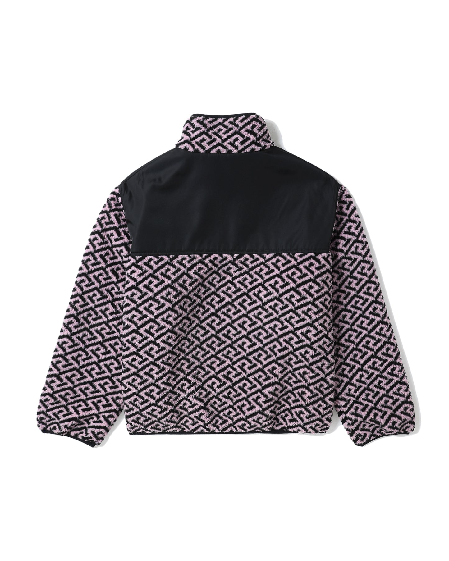 VERSACE Printed fleece jacket