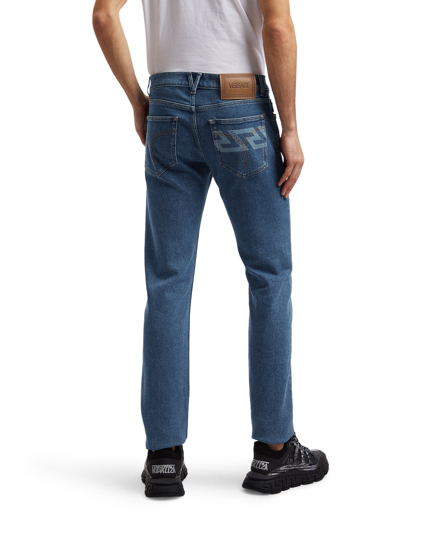 VERSACE Slim-fit 5 pockets jeans