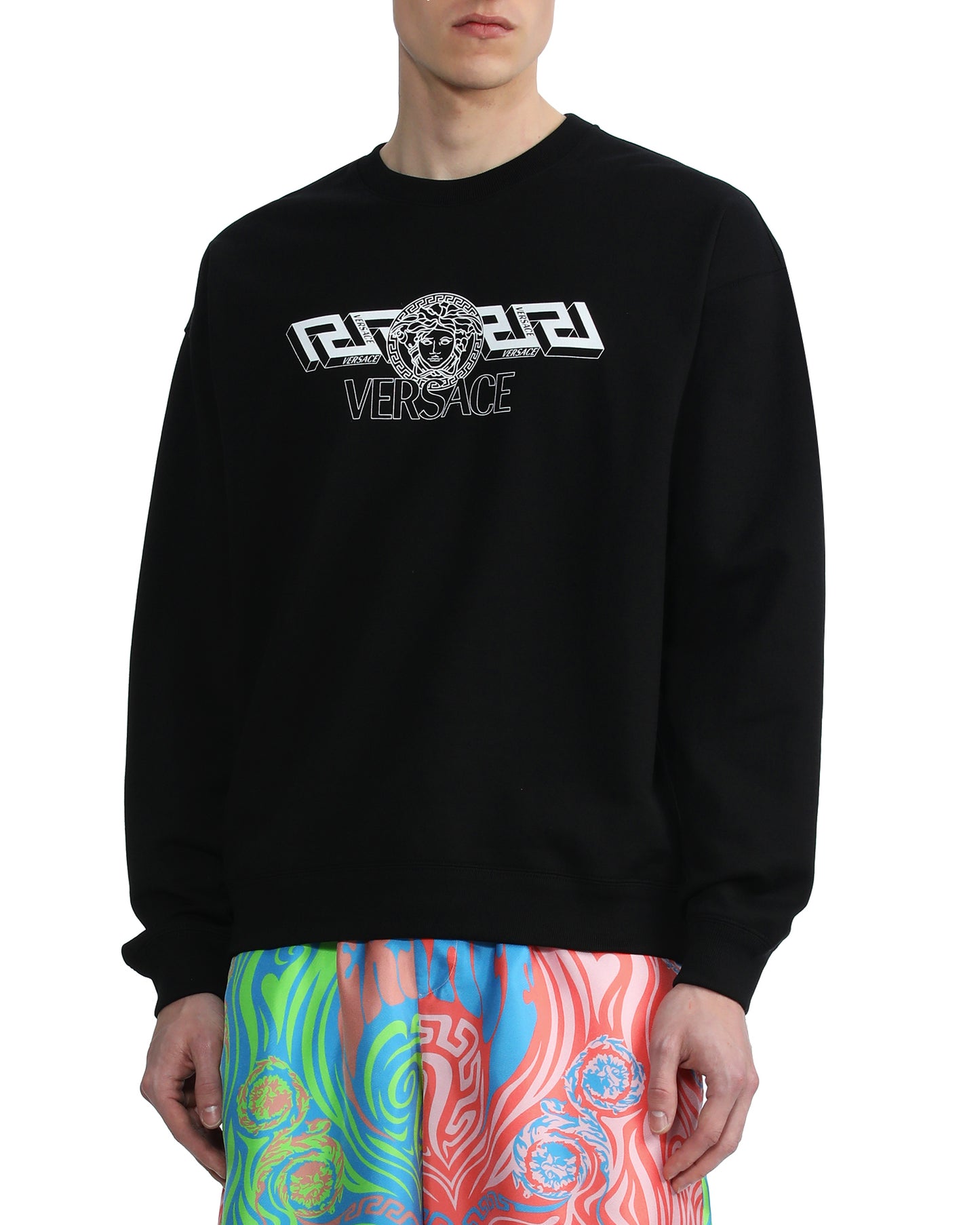 VERSACE Printed jumper