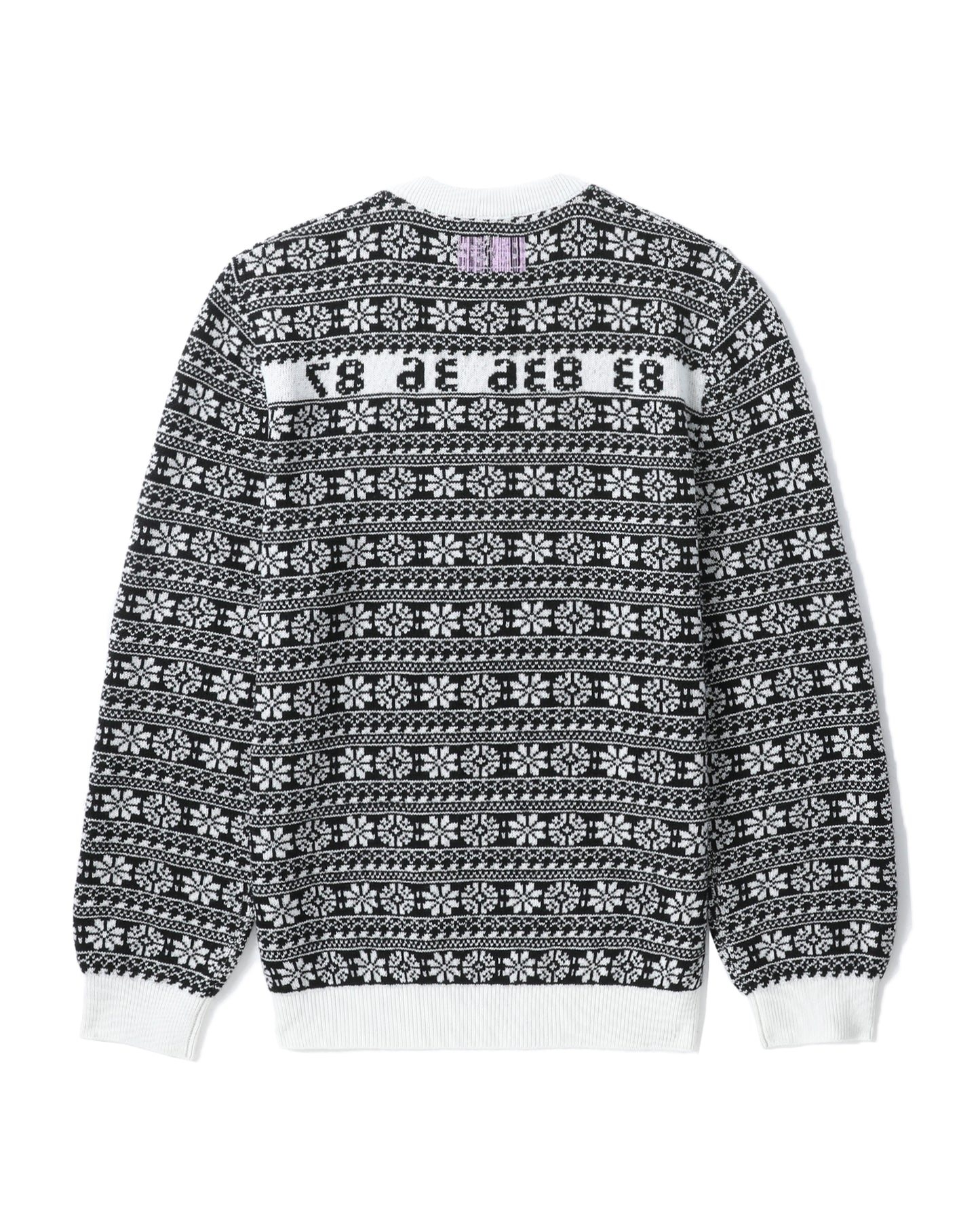 VTMNTS Number snowflakes sweater