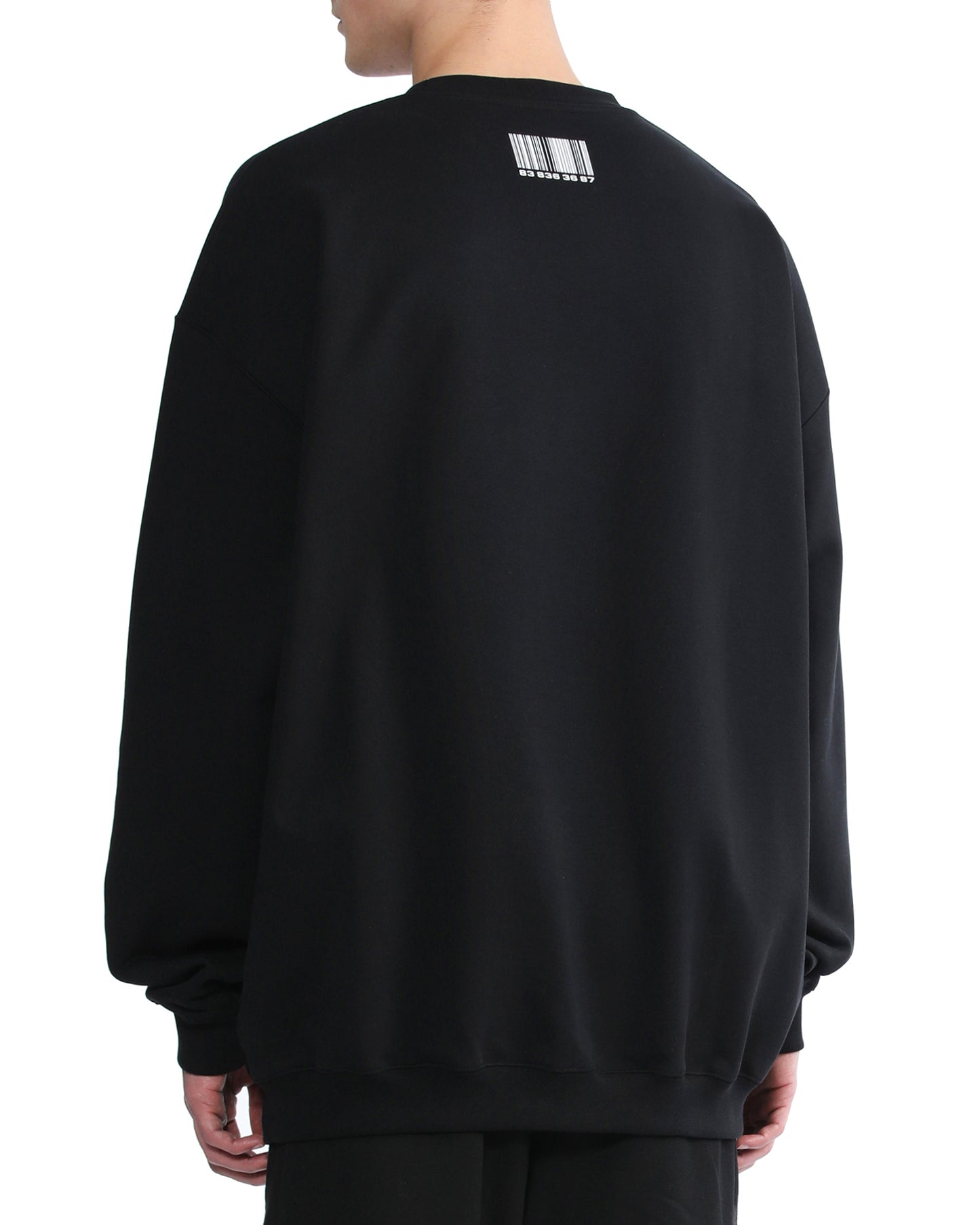 VTMNTS Barcode print sweatshirt