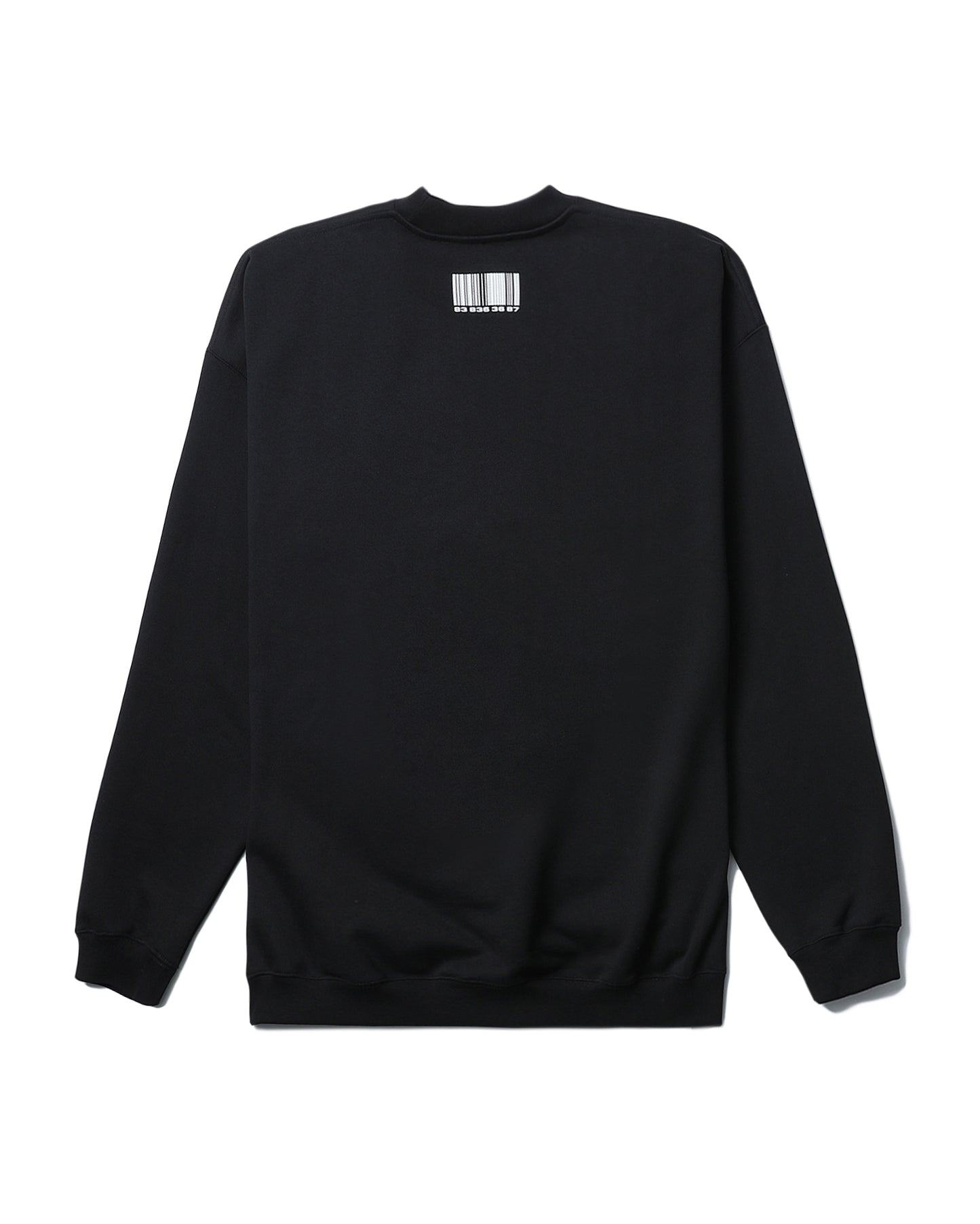 VTMNTS Barcode print sweatshirt