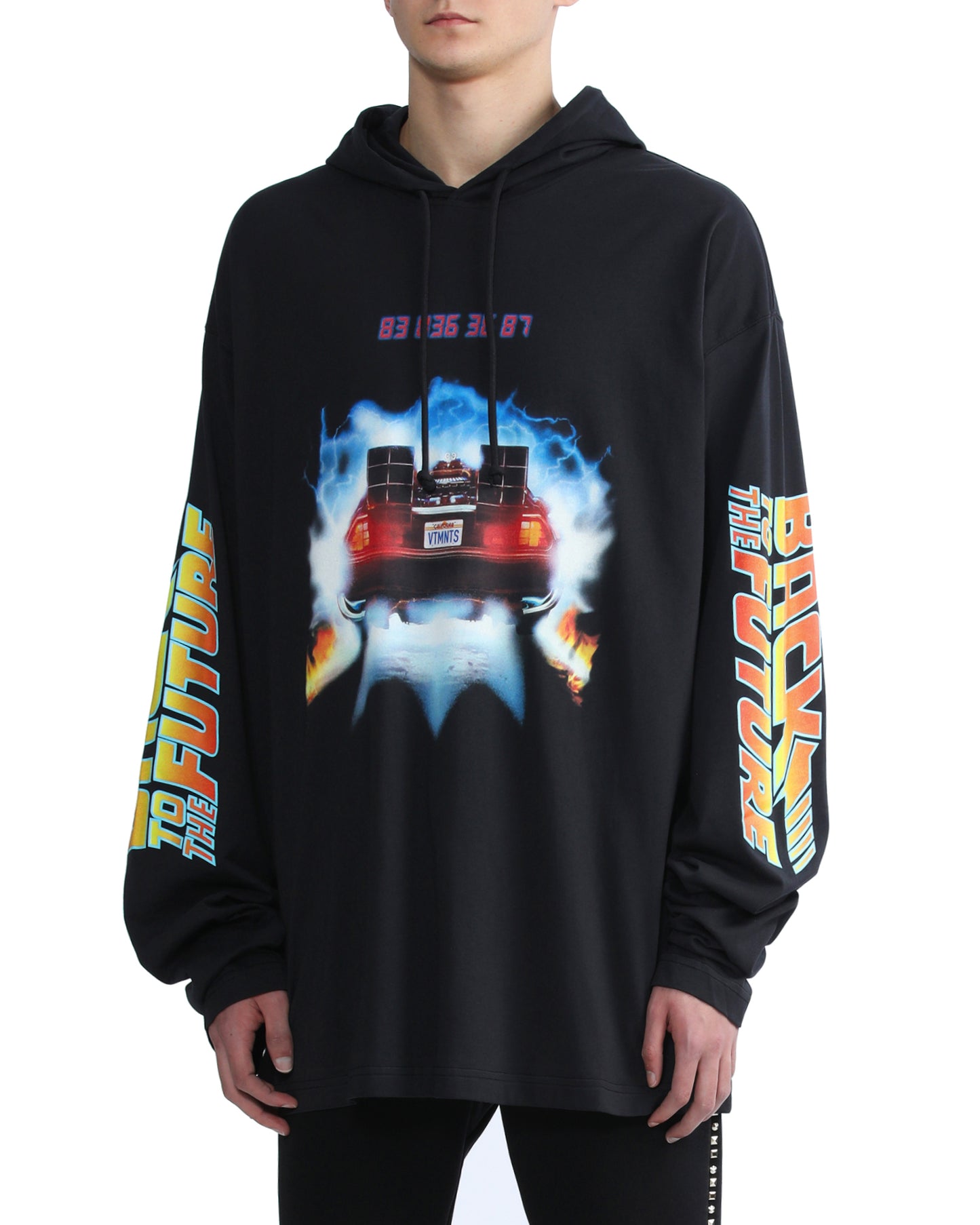 VTMNTS Back To The Future printed hoodie