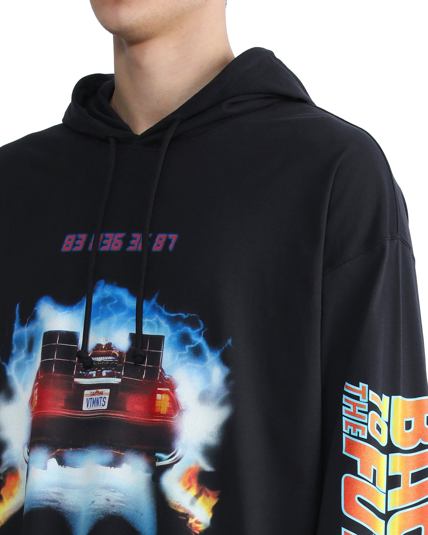 VTMNTS Back To The Future printed hoodie