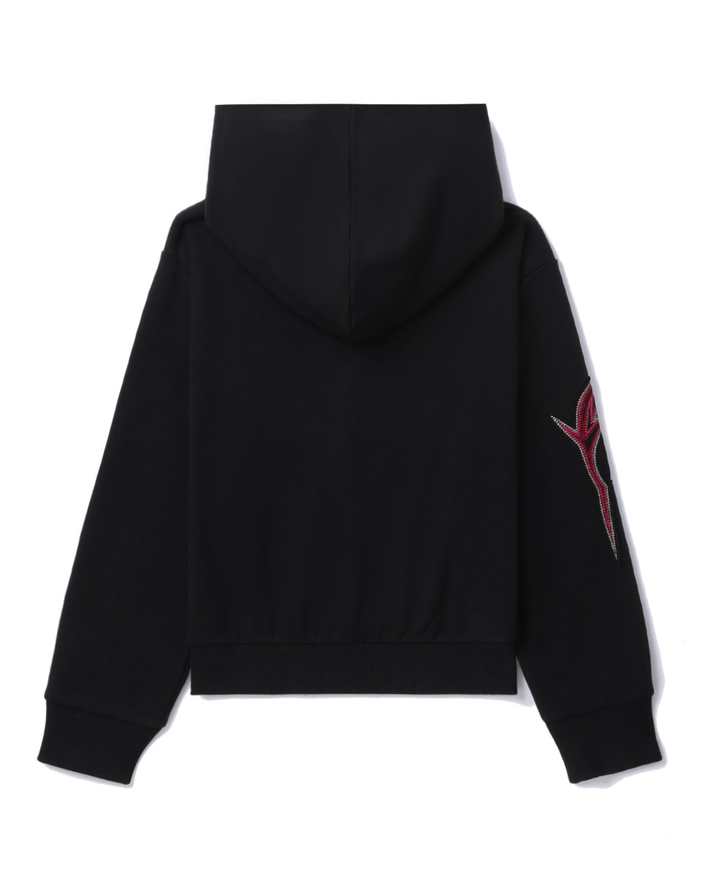 WE11DONE Embellished sleeve hoodie