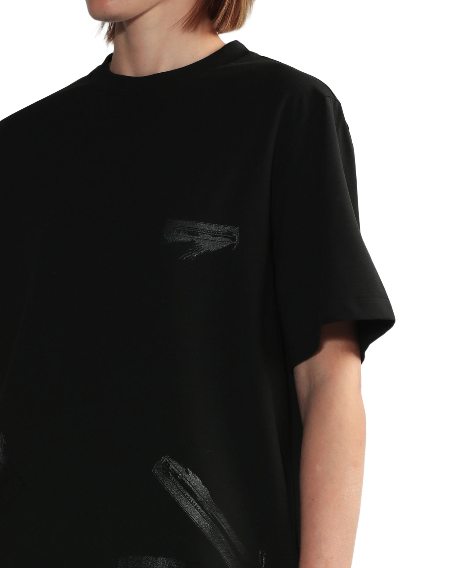 WE11DONE Tromepe L'oeil loose-fit tee