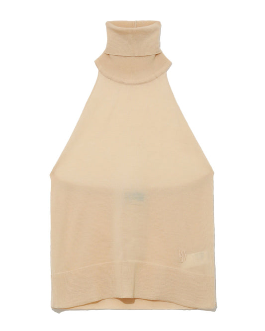 WE11DONE Sleeveless roll neck top