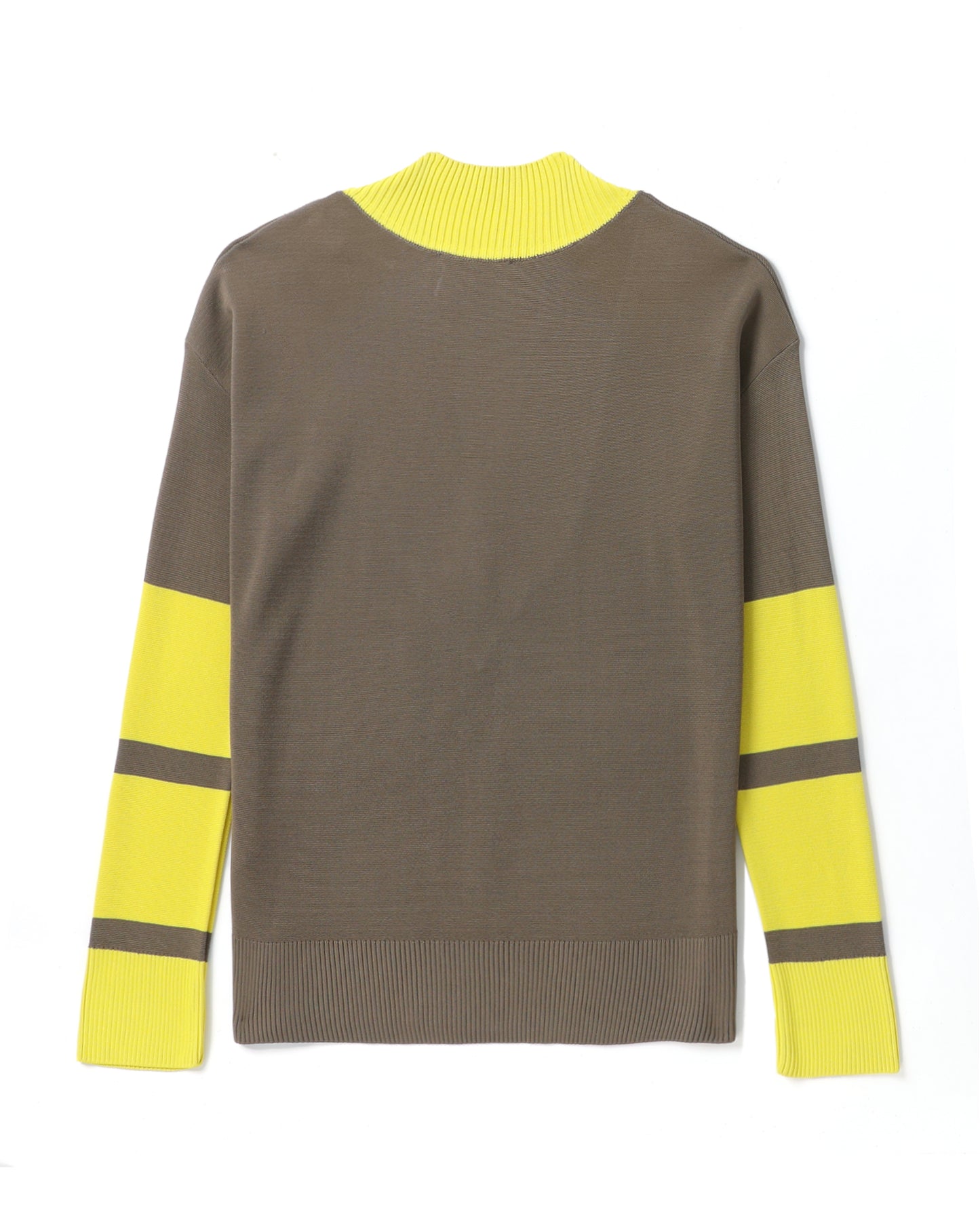 AMI Bi-color V-neck sweater