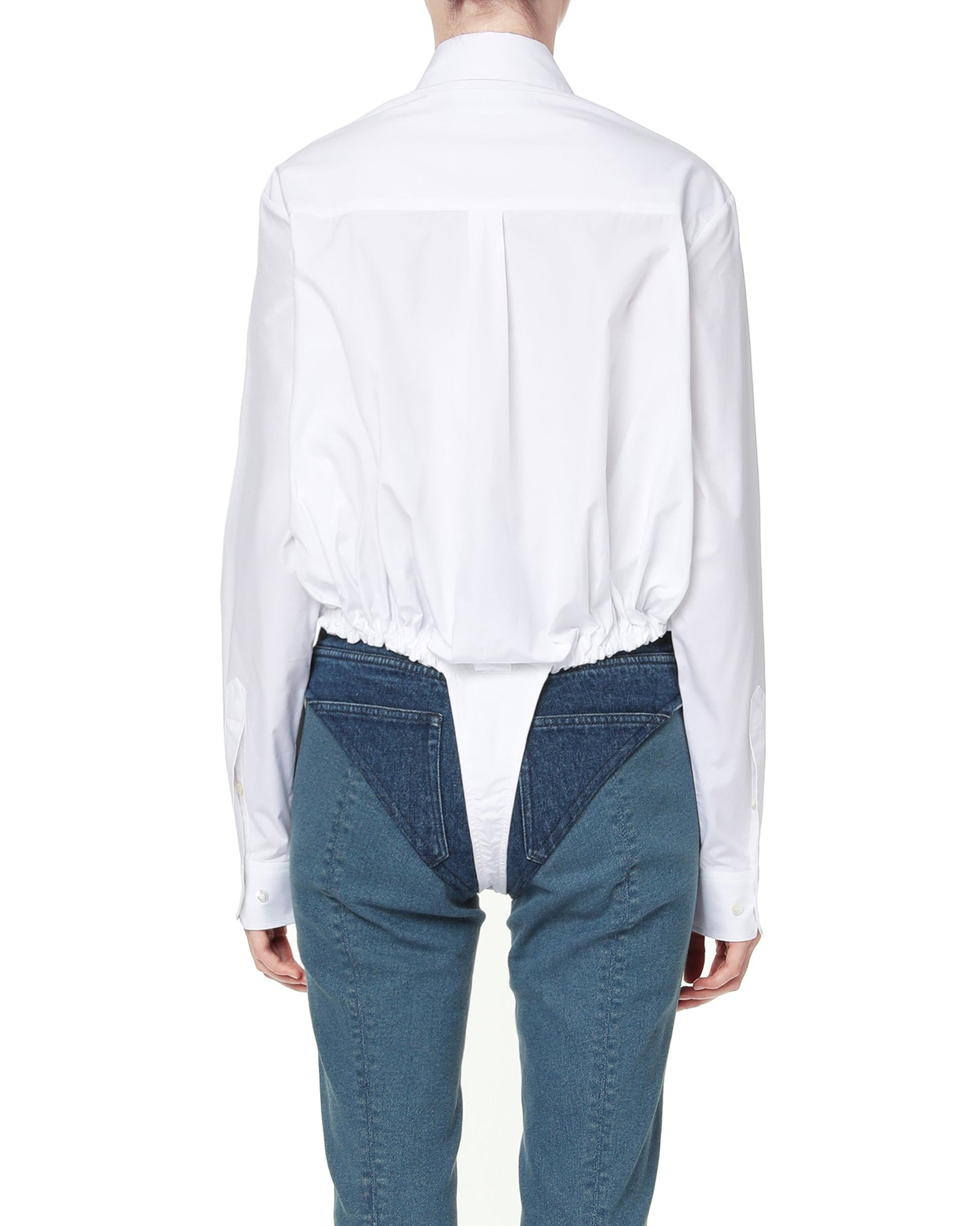 Y PROJECT Ruched body shirt