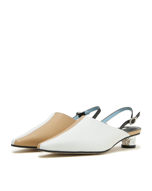 YUUL YIE Two-tone mules