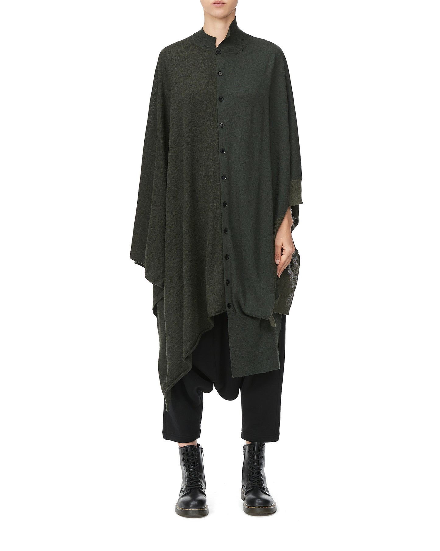 Y's Asymetric long cardigan