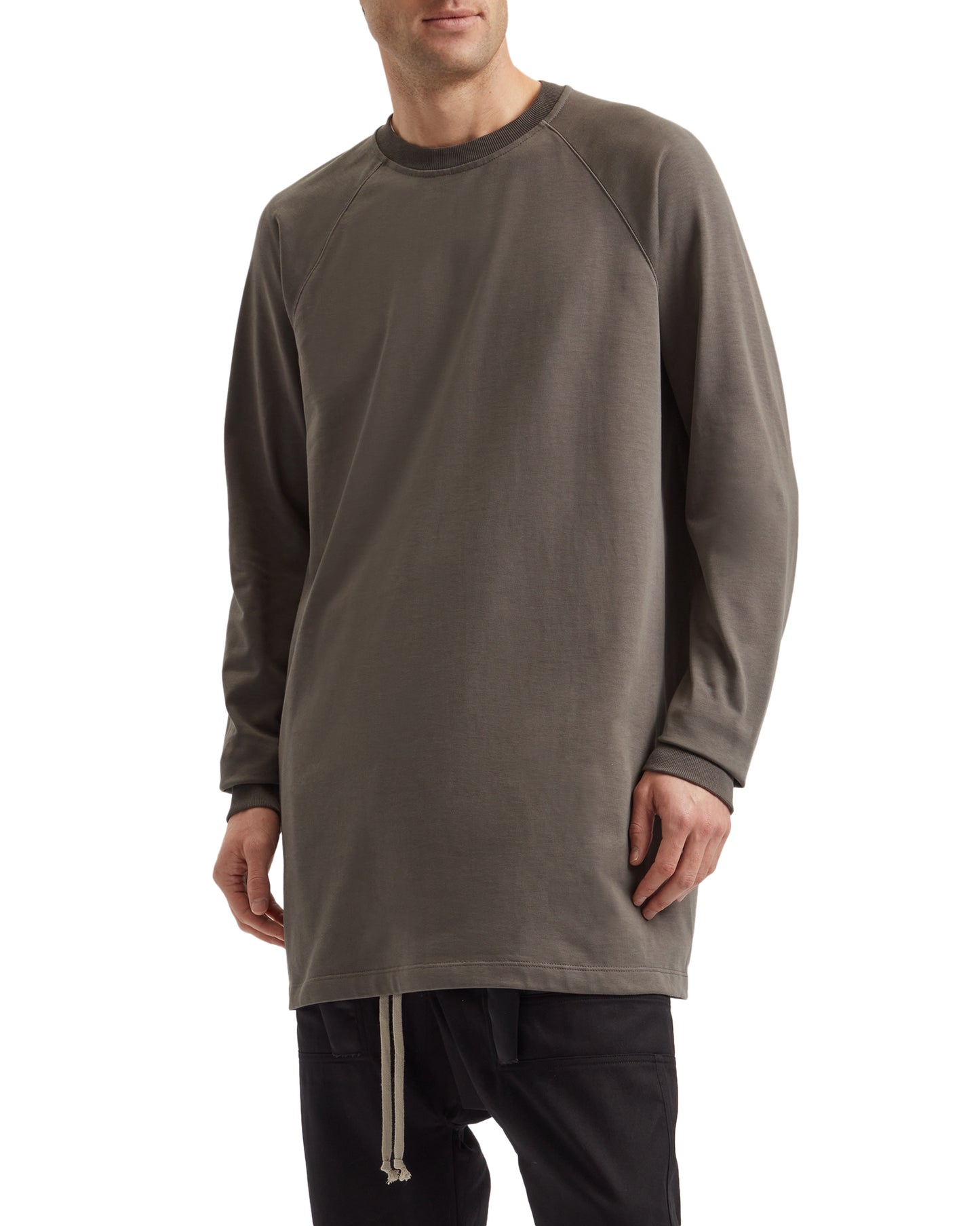 RICK OWENS Raglan sleeves tee