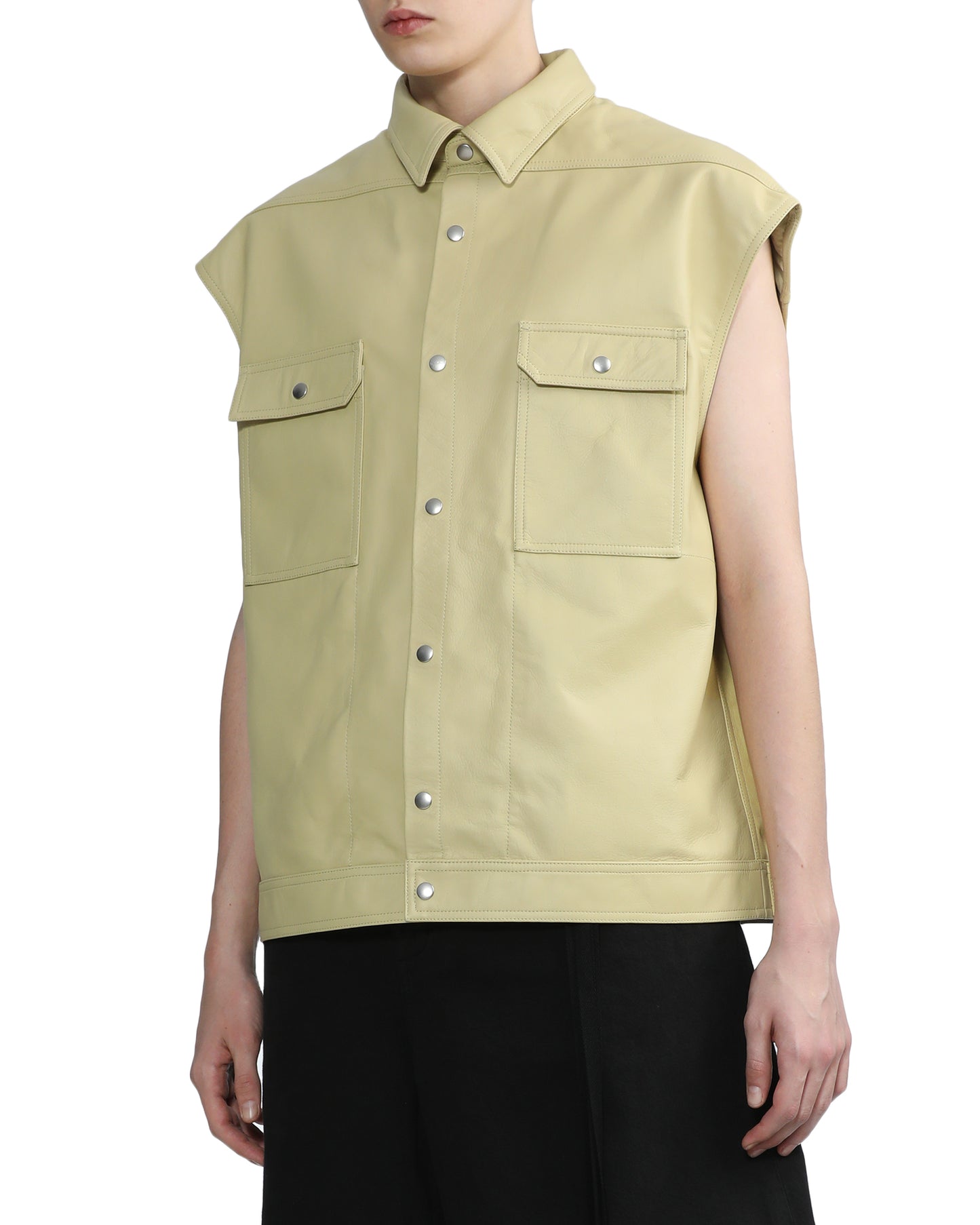 RICK OWENS Sleeveless outershirt vest