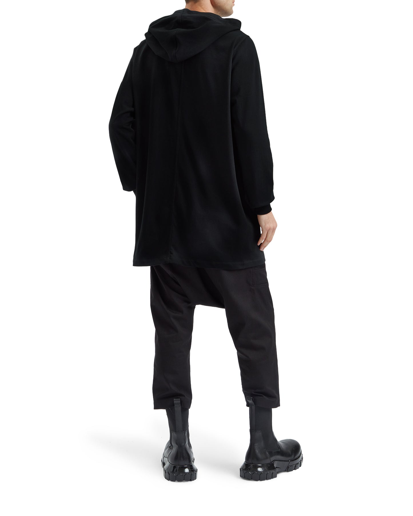 RICK OWENS Over-hip hoodie