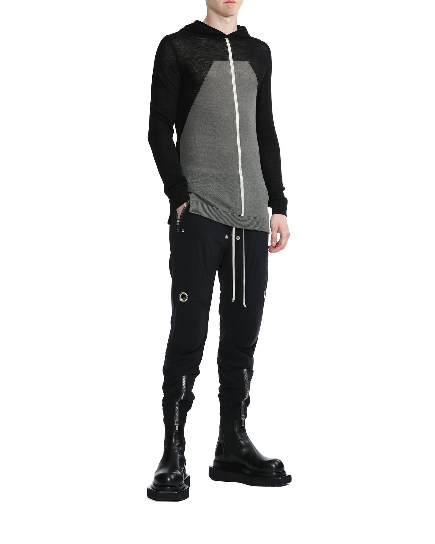 RICK OWENS Long sleeves hoodie