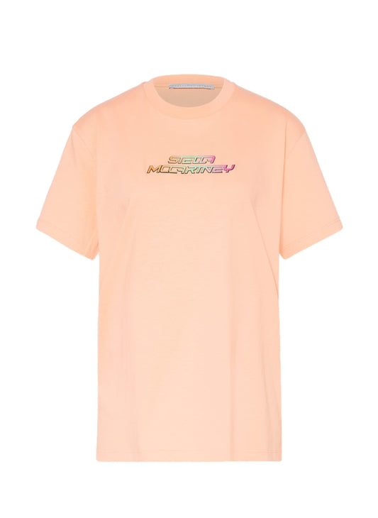 STELLA MCCARTNEY graphic logo print t shirt