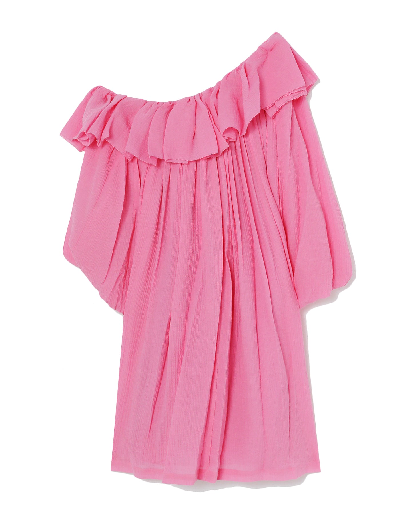 3.1 PHILLIP LIM one shoulder ruffle mini dress