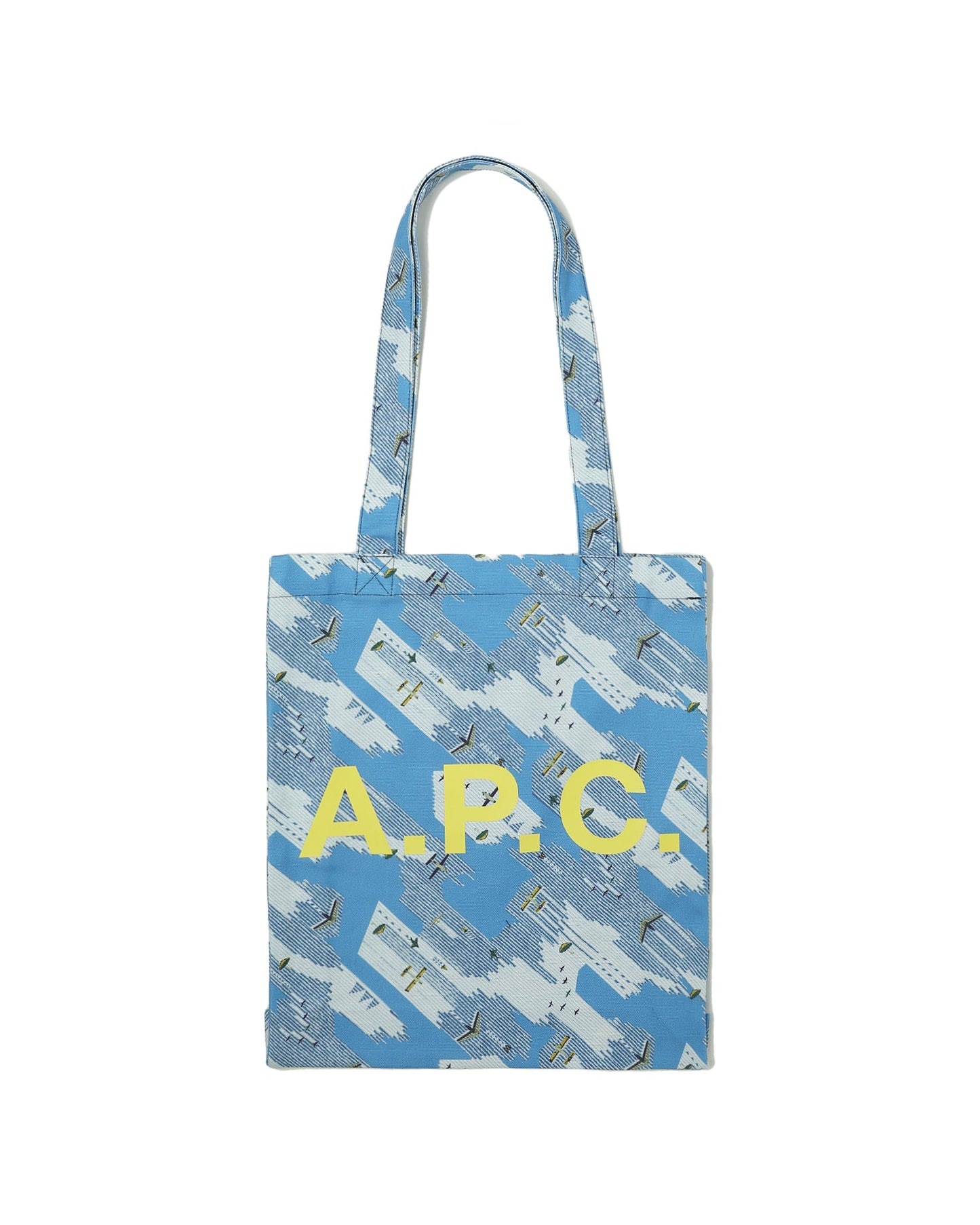 A.P.C. avion print tote bag