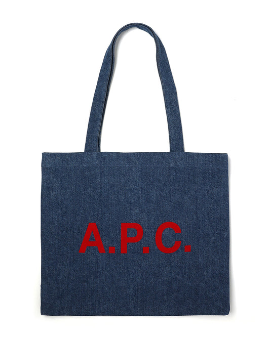 A.P.C. denim Diane shopping bag