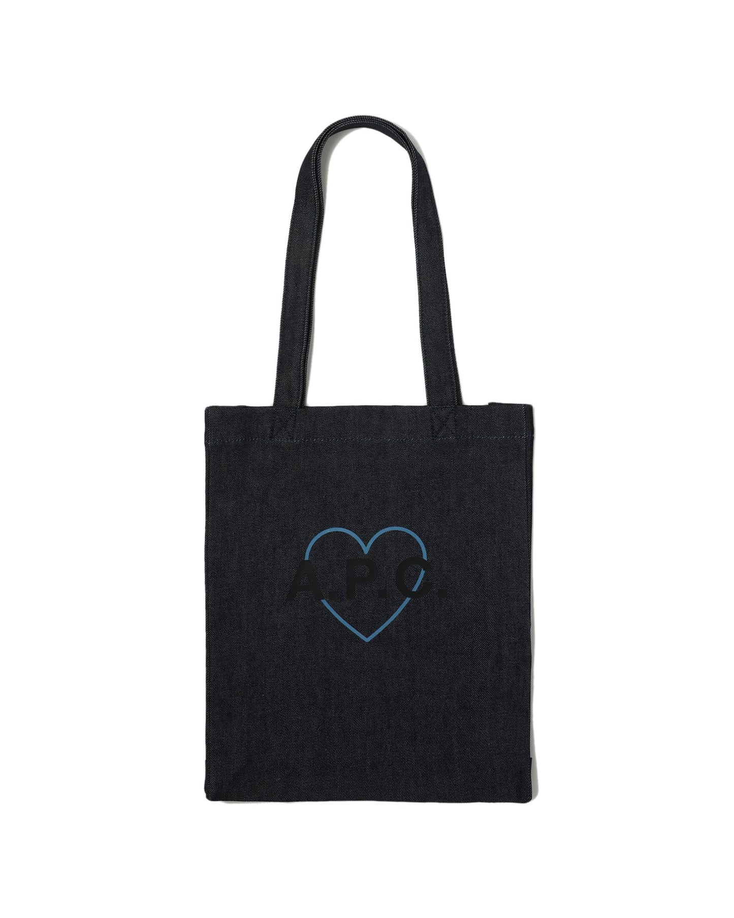 A.P.C. heart print tote bag