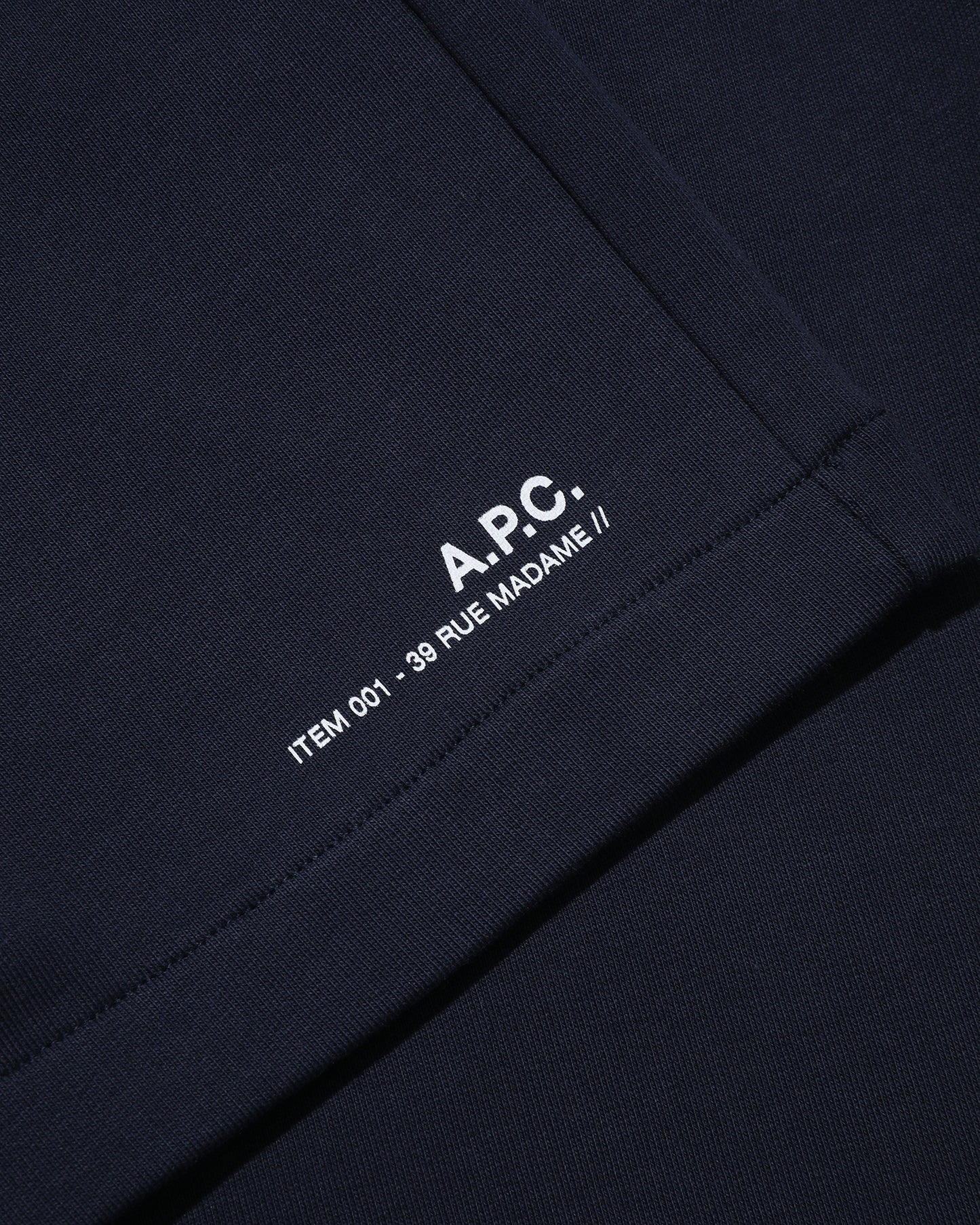 A.P.C. cotton sweat shorts