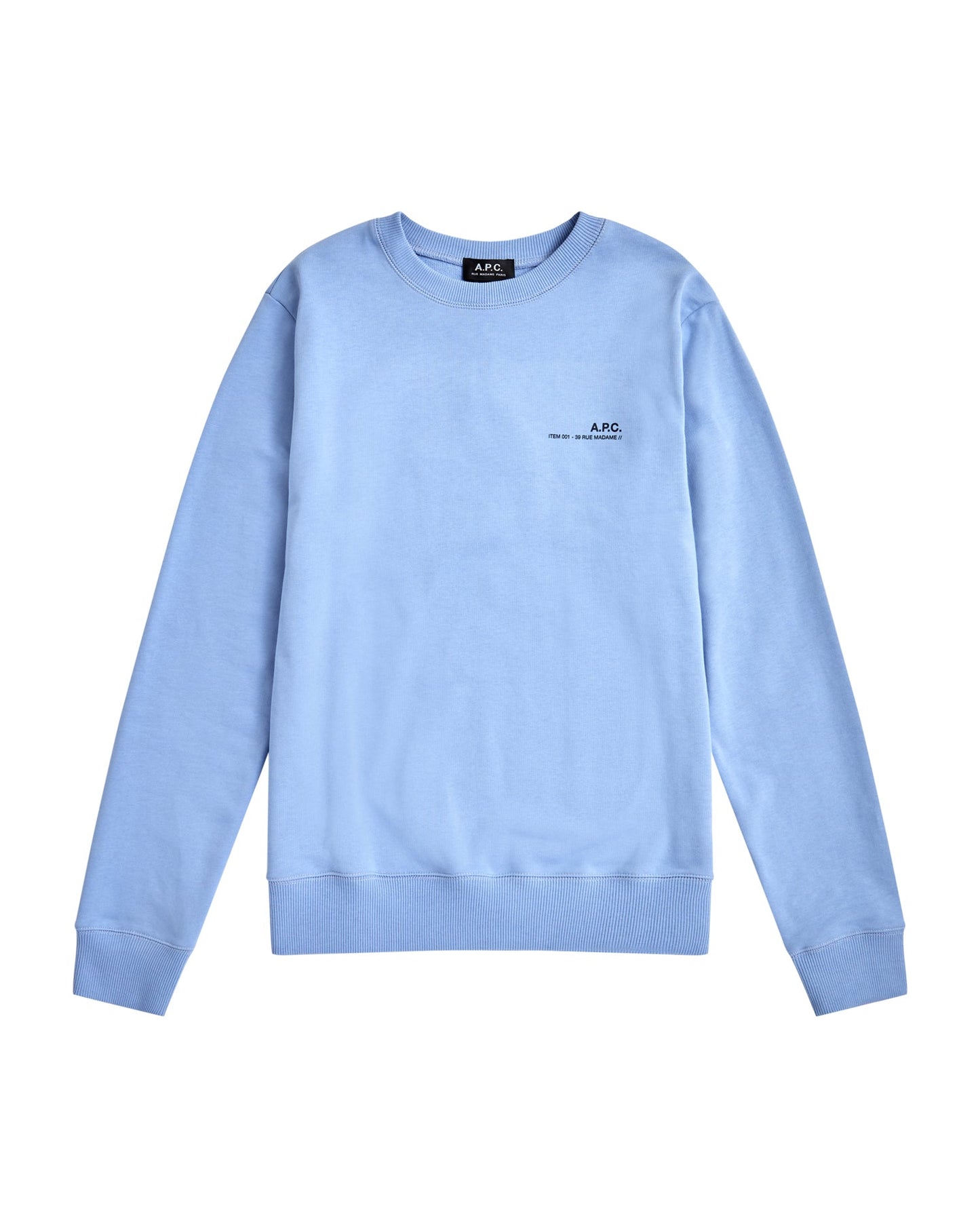 A.P.C. logo print sweatshirt