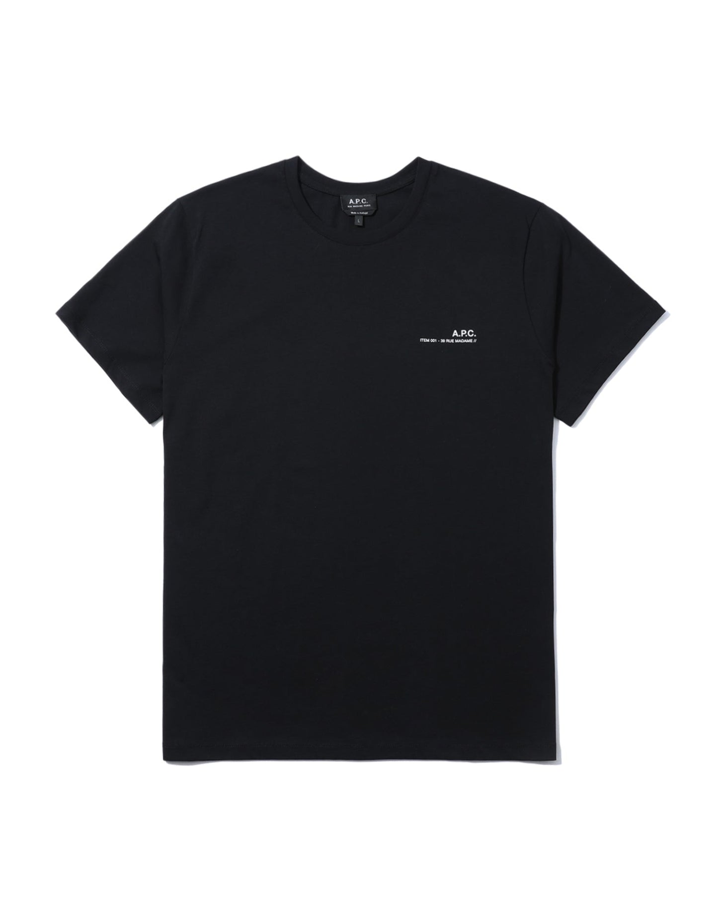 A.P.C. logo print T shirt