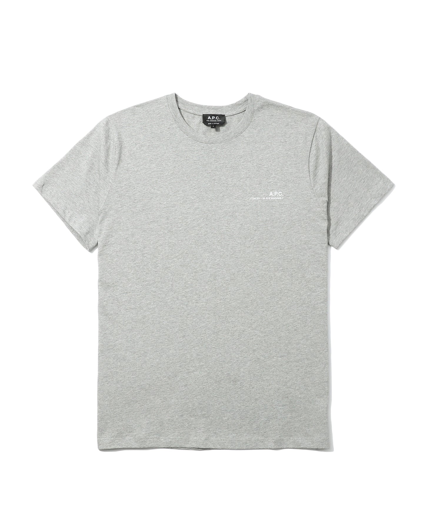 A.P.C. logo print T shirt