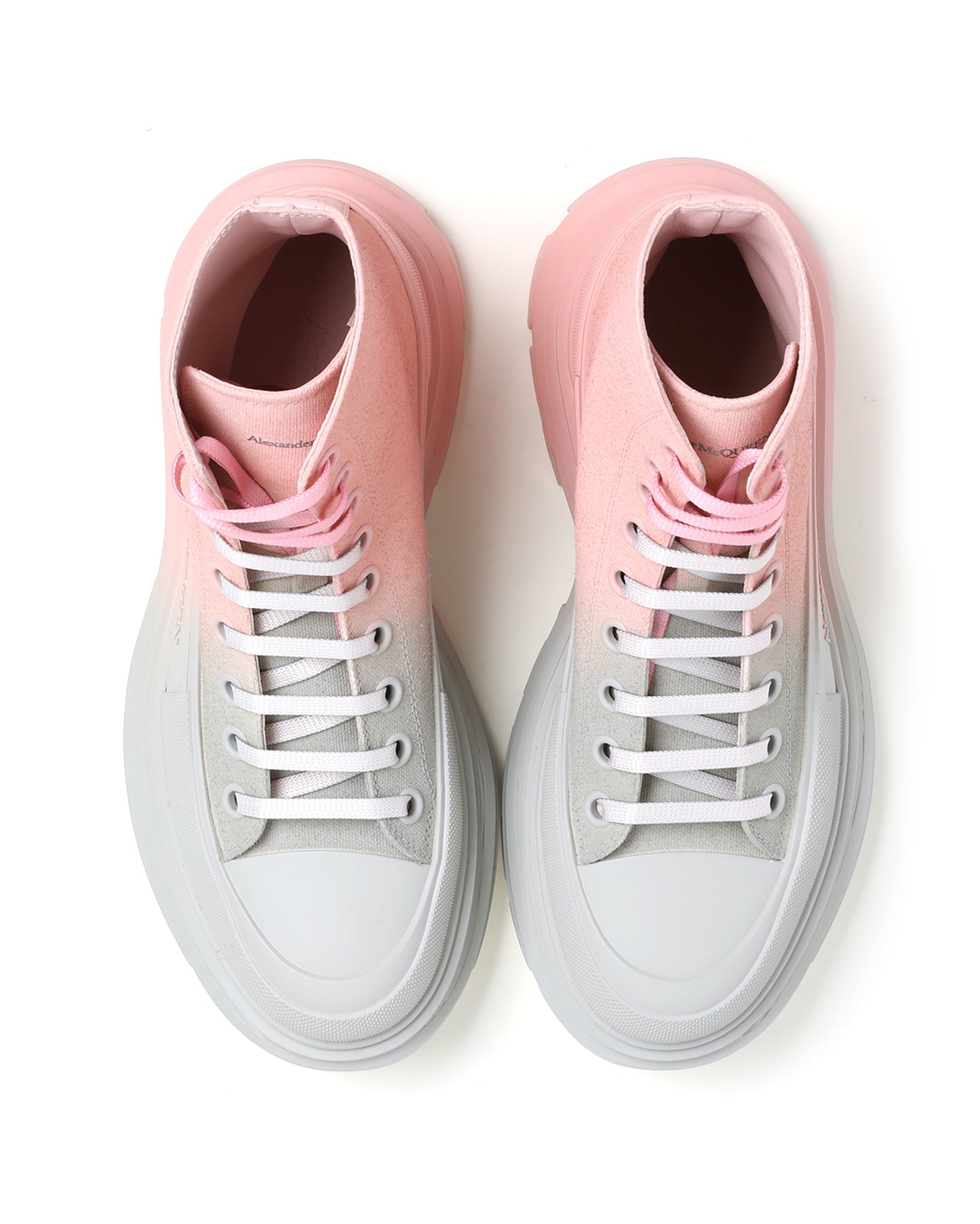 ALEXANDER MCQUEEN high sneakers with gradient color