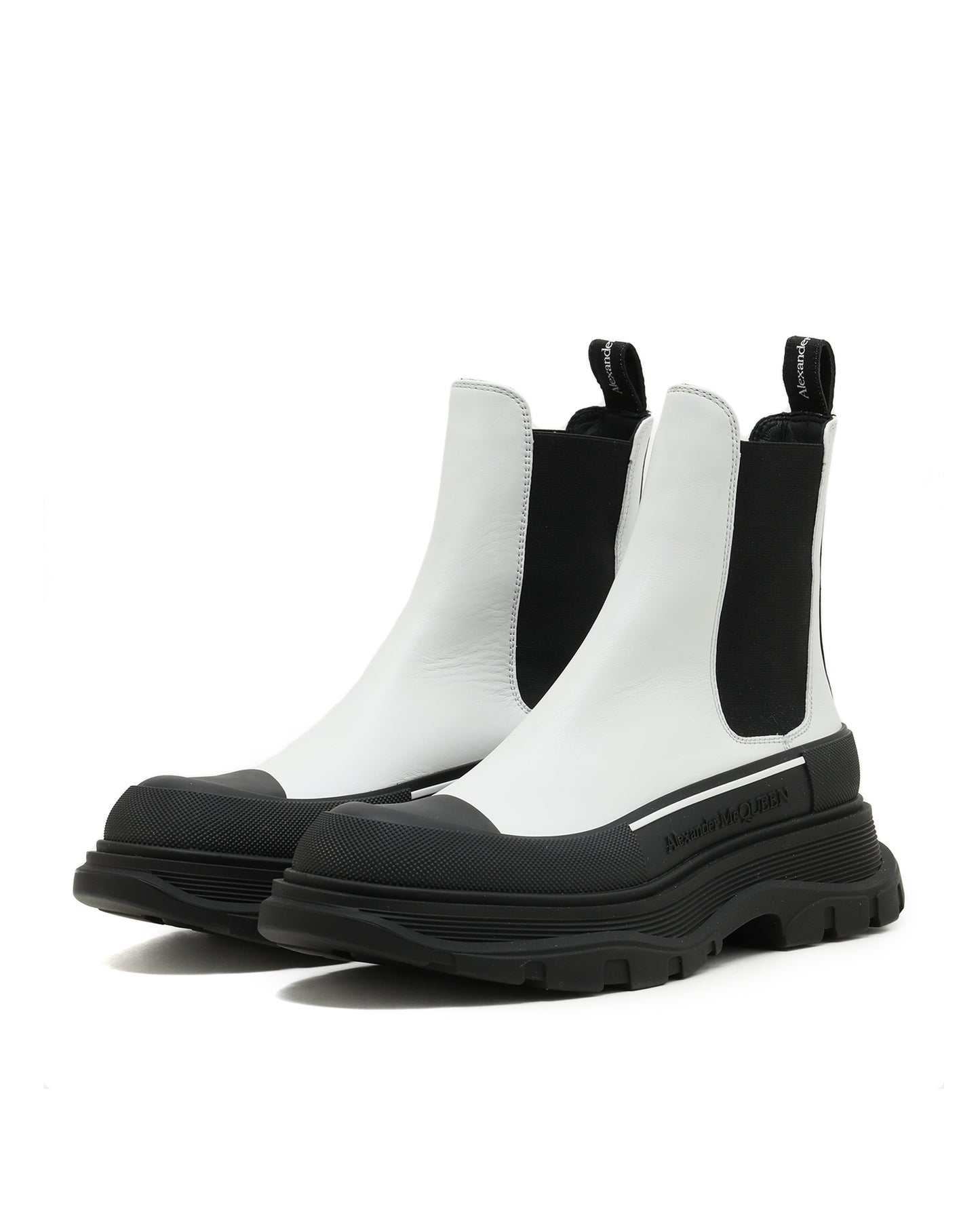 ALEXANDER MCQUEEN Tread slick boots