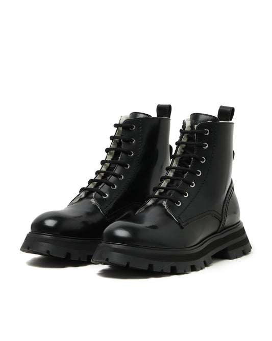 ALEXANDER MCQUEEN lace-up boots