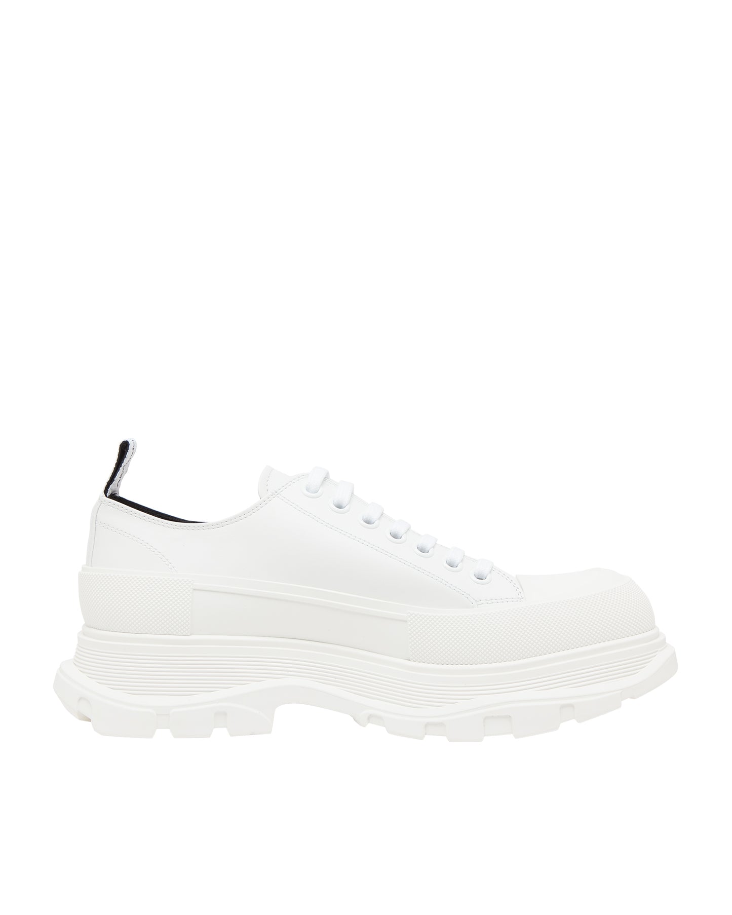 ALEXANDER MCQUEEN tread slick lace-up shoes