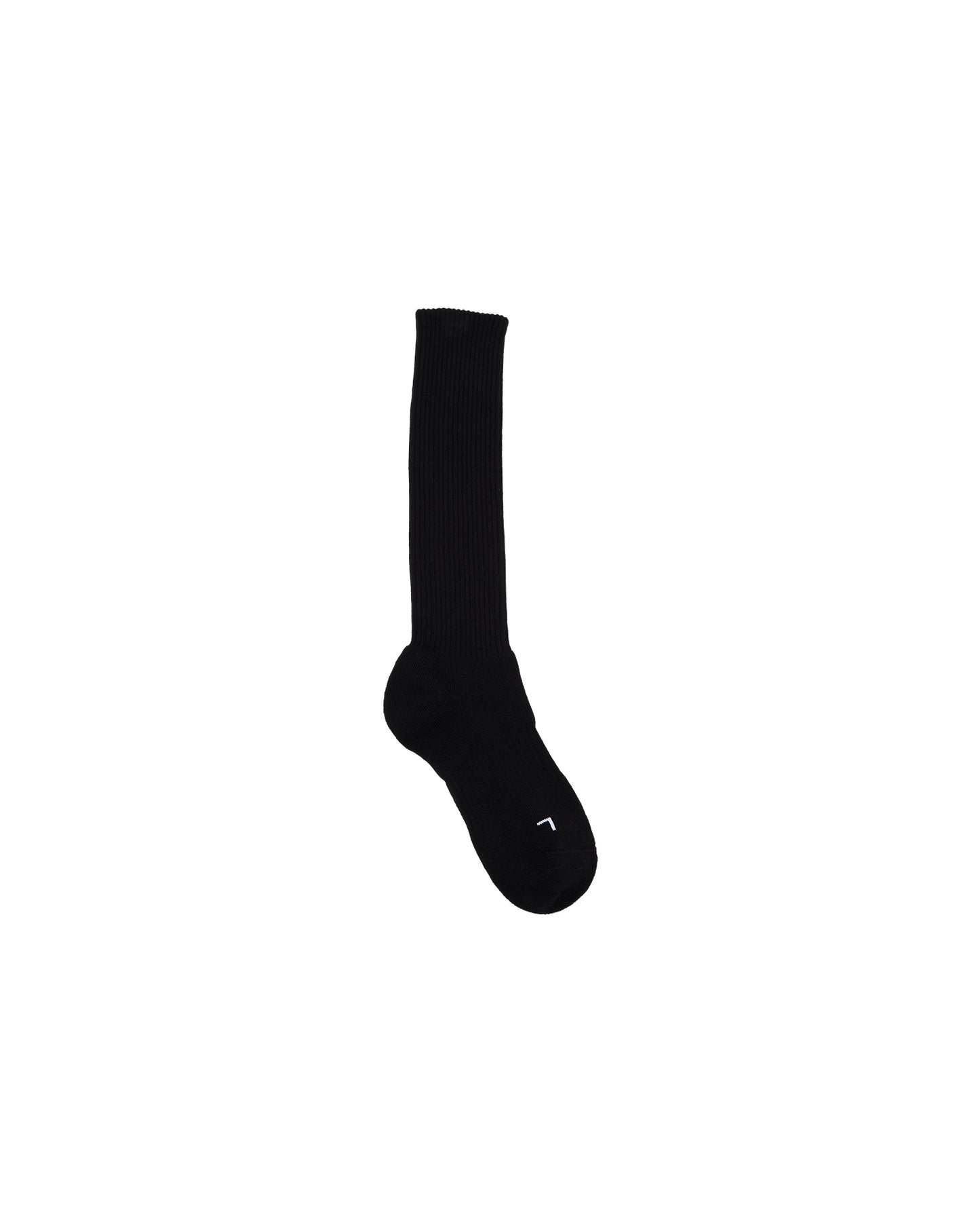 ACNE STUDIOS mid-calf logo socks