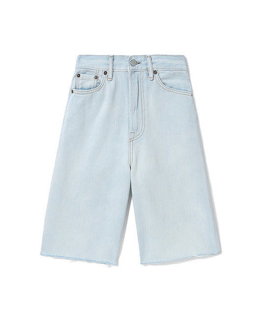 ACNE STUDIOS raw-hem denim shorts